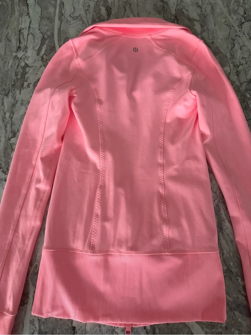 Lululemon Define Jacket Pink/Coral Full Zip Size 2